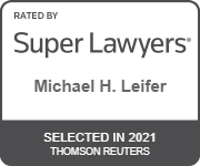 Super Lawyers badge for Michael H. Leifer